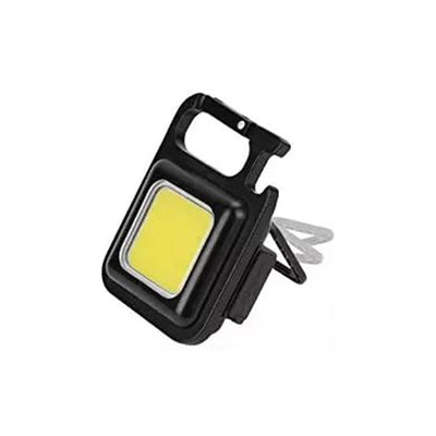Portable Keychain Light | 500 Lumens Mini COB LED Flashlight with Foldable Handle & USB Rechargeable - NextGenzVolt