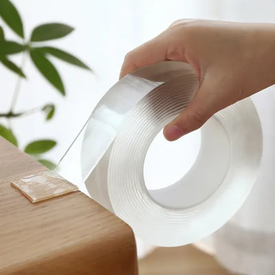 Nano Tape – 3M Double-Sided Transparent Gel Grip Tape | Reusable, Washable & Traceless