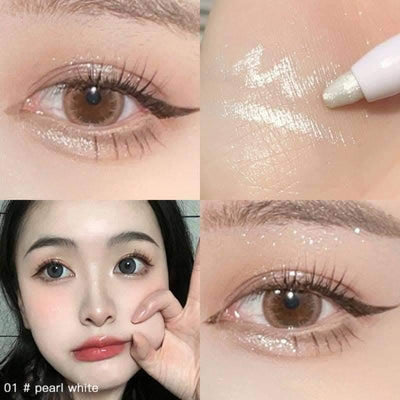 Pearl White Collagen Vitamin E Highlighter Pen