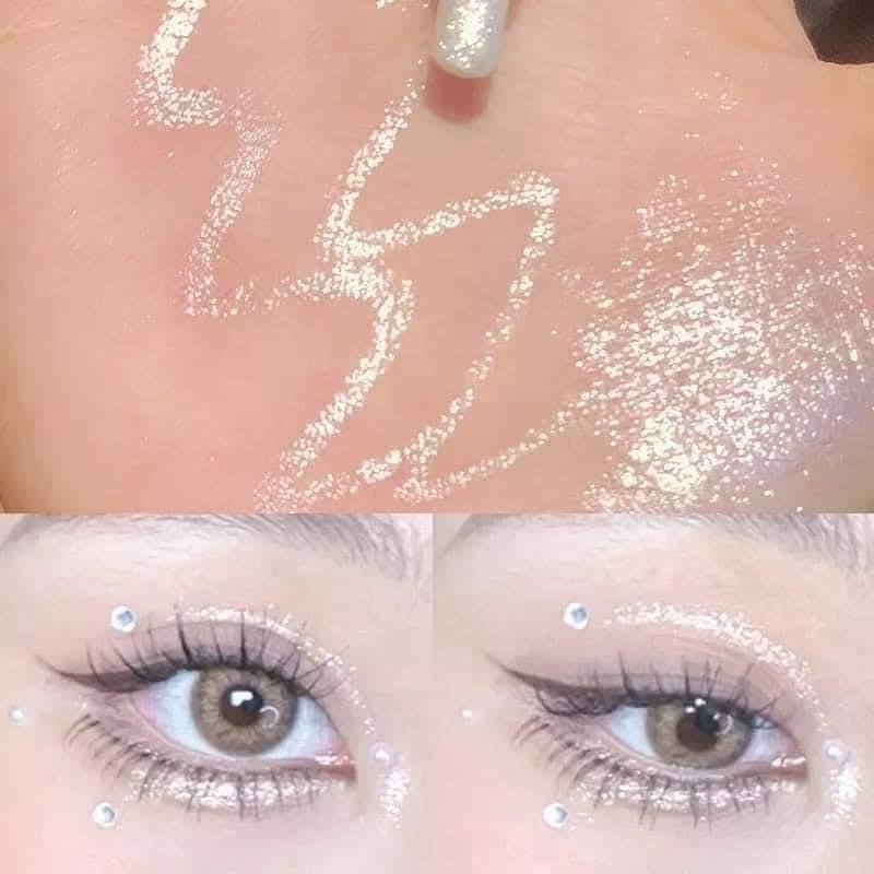 Pearl White Collagen Vitamin E Highlighter Pen