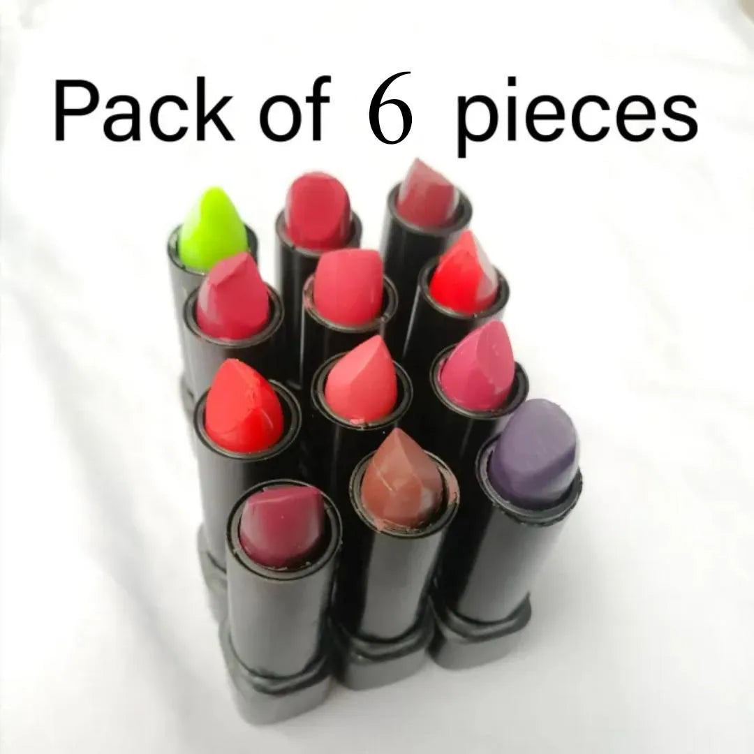 Matte Lipstick Set 6 Shades Long Lasting Pakistani Women