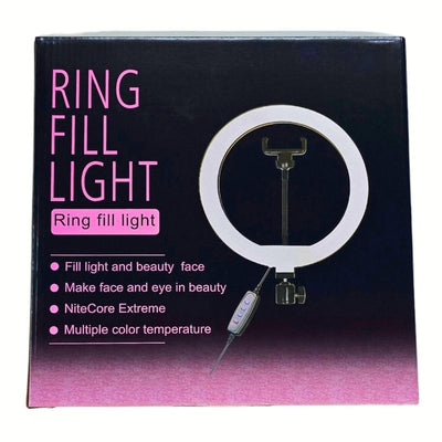 10-Inch LED Ring Light Kit for Video Making & Photography | Adjustable Brightness & Color Temperature - NextGenzVolt