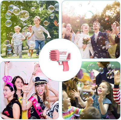 Bazooka Bubble Water Gun | Bubble Blaster Toy for Kids | Outdoor Fun - NextGenzVolt