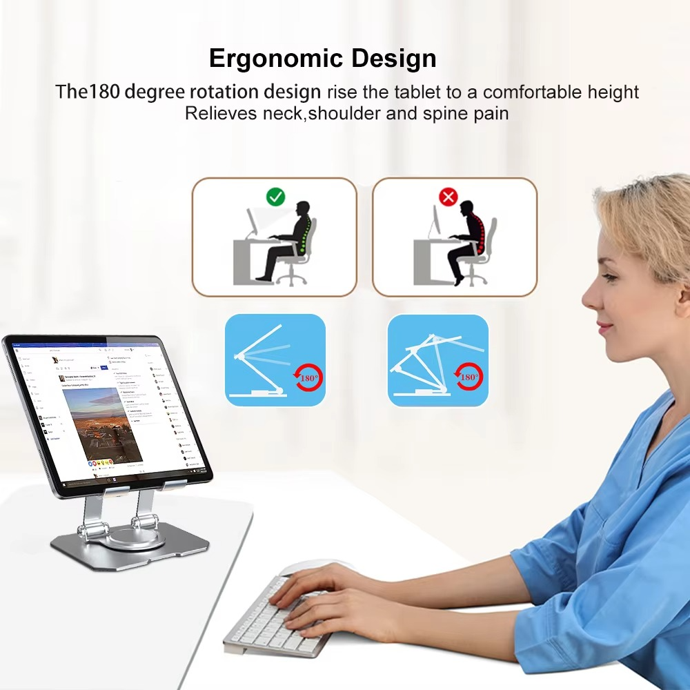 360° Rotating Metal Tablet & Mobile
