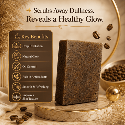 Organic Coffee Exfoliating Soap