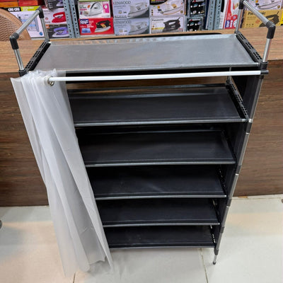 6 Layer Dustproof Indoor Shoe Rack