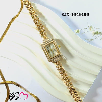 Korean Shape Trending Leaf Watch for Women