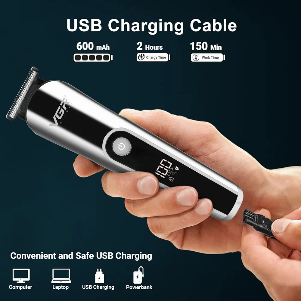 VGR V-107 11-In-1 Professional Grooming Kit