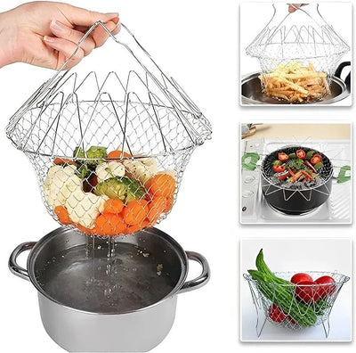 Foldable Frying Basket