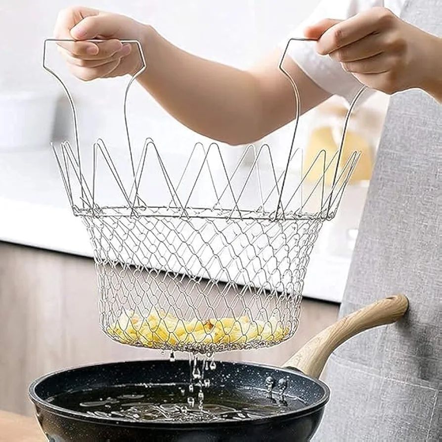 Foldable Frying Basket