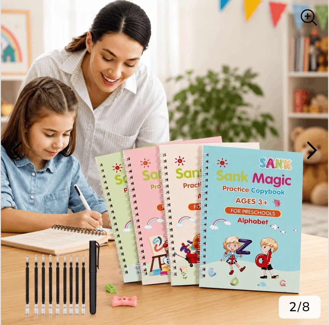 Magic Practice Copybook Set of 4