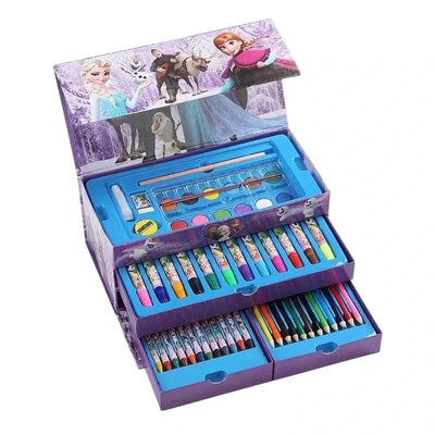 54 Pcs Color Kit - Art Accessory Designed For Creative Drawing