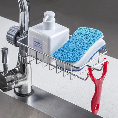 Stainless Steel Sink Faucet Organizer - NextGenzVolt