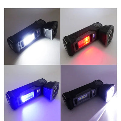 Power Work Light LED Flashlight