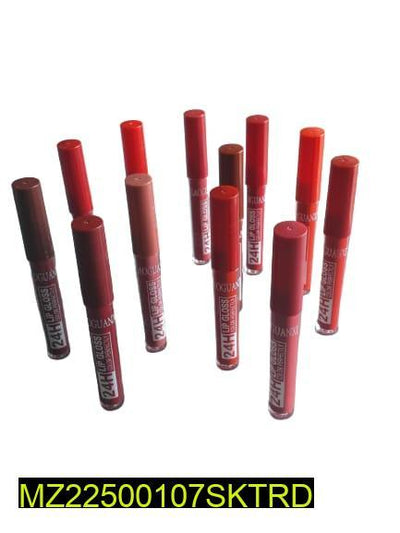 Matte Lip Gloss Waterproof Long Lasting Pink Shades