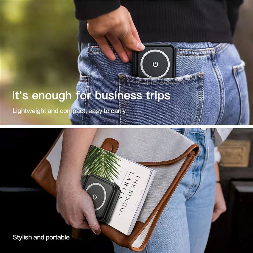 3-in-1 Foldable Magnetic Wireless Charger 15W Charging Station for iPhone Apple Watch and AirPods - NextGenzVolt