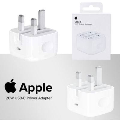 Apple 20W USB-C Power Adapter | Fast Charger | AAA Quality | Compatible with iPhone & iPad - NextGenzVolt