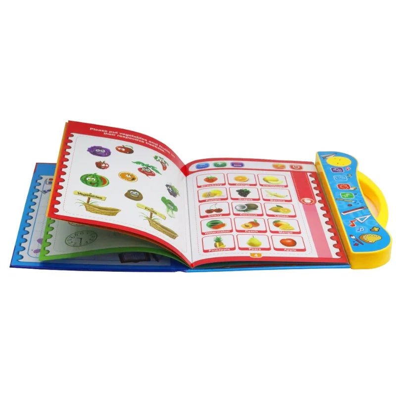 Intelligence Learning Book for Kids | Interactive Letters, Numbers & Sounds for Toddlers - NextGenzVolt