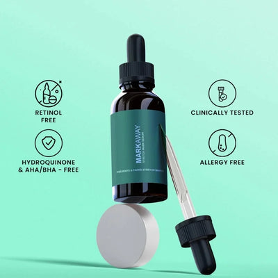 Markaway Stretch Mark Serum 30ml | Herbal Formula for Scars & Skin Elasticity