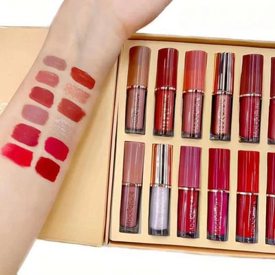 12 Pcs Mocallure Matte Liquid Lipstick Set | High-Pigment, Waterproof & Long-Lasting - NextGenzVolt