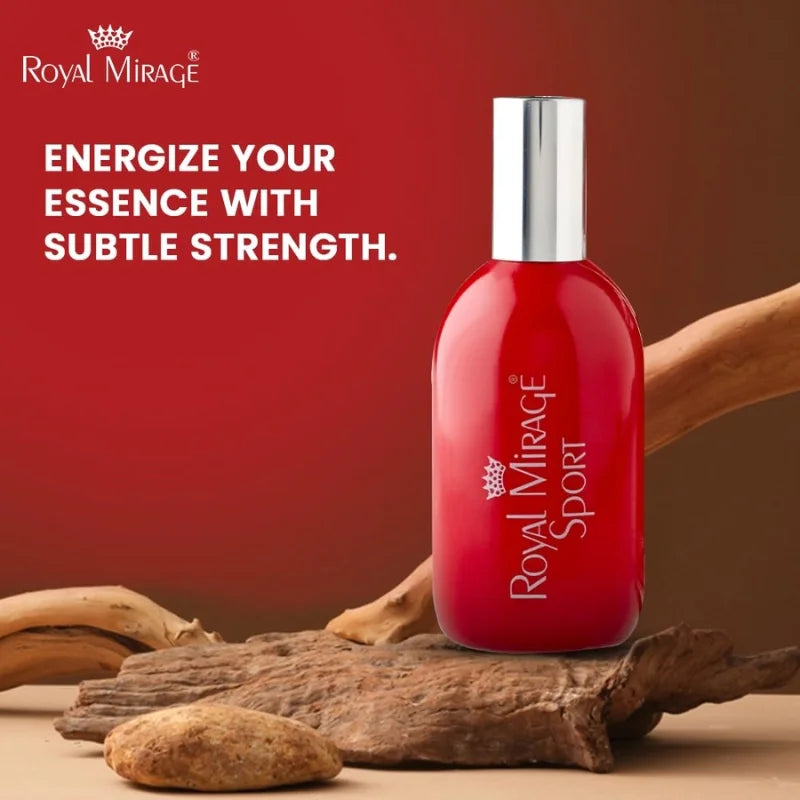 Royal Mirage Sport Eau De Cologne 120ml | Long-Lasting Refreshing Unisex Perfume - NextGenzVolt