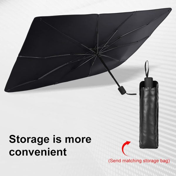 Foldable Car Windshield Umbrella Sunshade | UV Protection & Heat Blocker for All Vehicles - NextGenzVolt