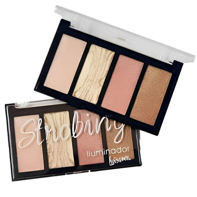 4-in-1 Blush Highlighter Kit for Pakistani Skin Tones