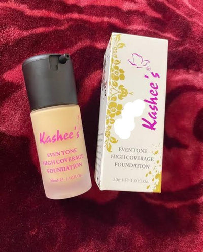 Kashee Even Tone Liquid Foundation 30ml High Coverage