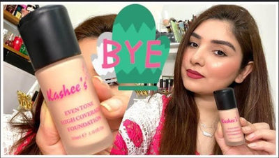 Kashee Even Tone Liquid Foundation 30ml High Coverage