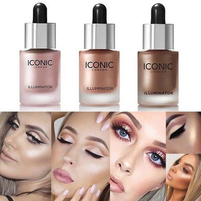 Iconic London Liquid Highlighter Set of 3 Shades