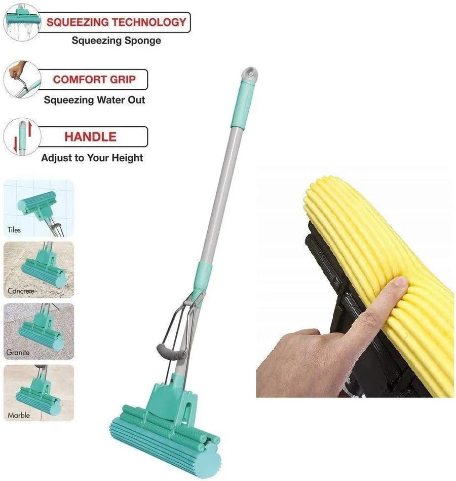 Adjustable Sponge Mop