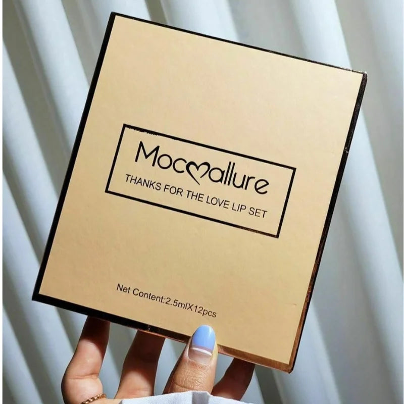 12 Pcs Mocallure Matte Liquid Lipstick Set | High-Pigment, Waterproof & Long-Lasting - NextGenzVolt