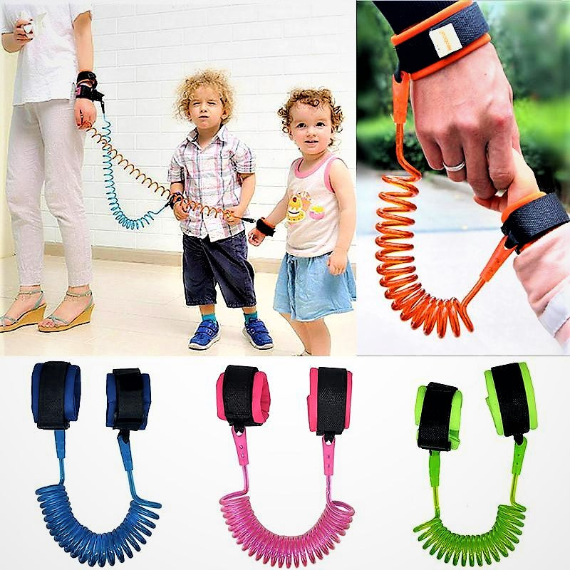 Anti-Lost Wrist Link for Kids | Child Safety Harness Strap for Travel, Parks & Crowded Areas - NextGenzVolt