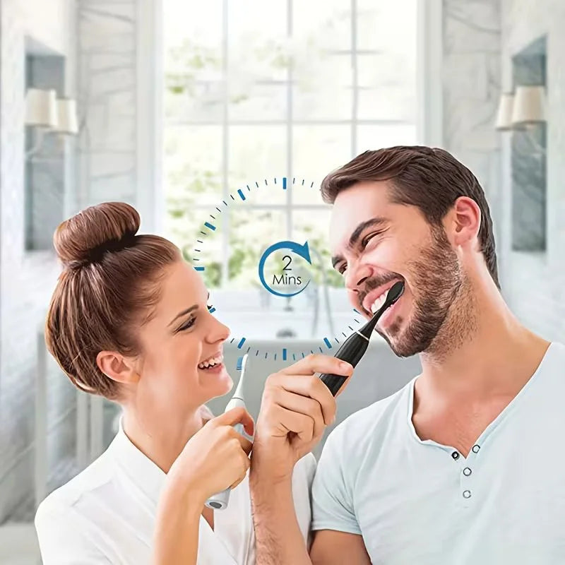 X3 Sonic Electric Toothbrush Rechargeable | USB Fast Charging Toothbrush with 3 Modes Deep Cleaning Whitening & Gum Care
