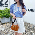 Brown  Leather Handbag for Girls & Women | Stylish Shoulder & Crossbody Bag | Daily Use & Gift