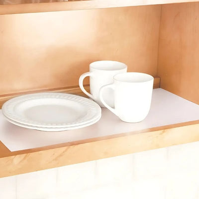 Anti-Slip Fridge & Shelf Mat | Waterproof Washable Liner for Kitchen Drawers Cabinets | White - NextGenzVolt