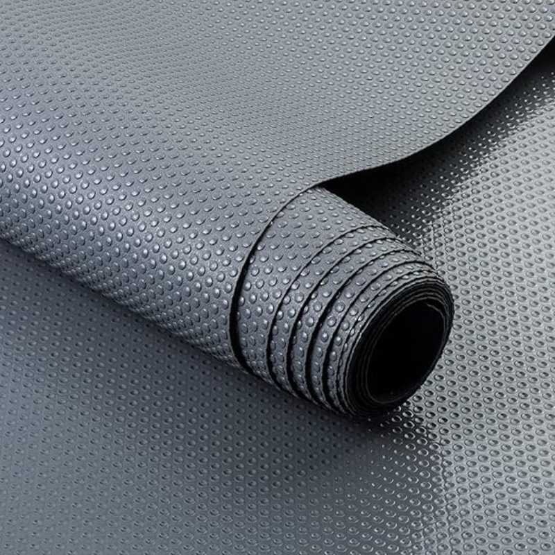 Anti-Slip Fridge & Shelf Mat | Waterproof Washable Liner for Kitchen Drawers Cabinets | Dark Grey - NextGenzVolt