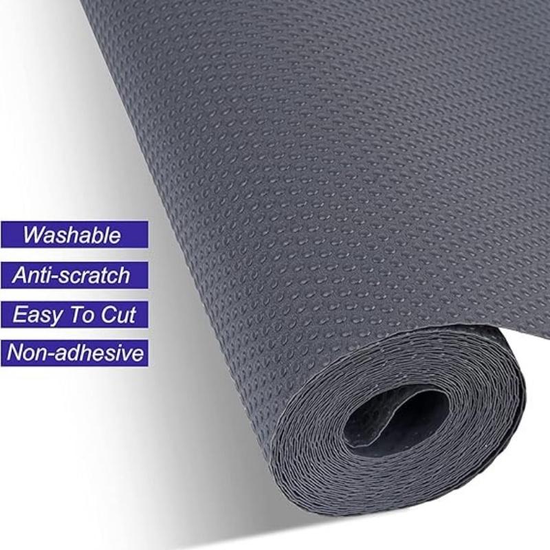Anti-Slip Fridge & Shelf Mat | Waterproof Washable Liner for Kitchen Drawers Cabinets | Dark Grey - NextGenzVolt
