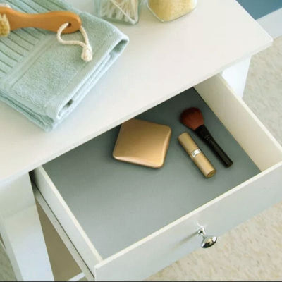 Anti-Slip Fridge & Shelf Mat | Waterproof Washable Liner for Kitchen Drawers Cabinets | Light Grey - NextGenzVolt