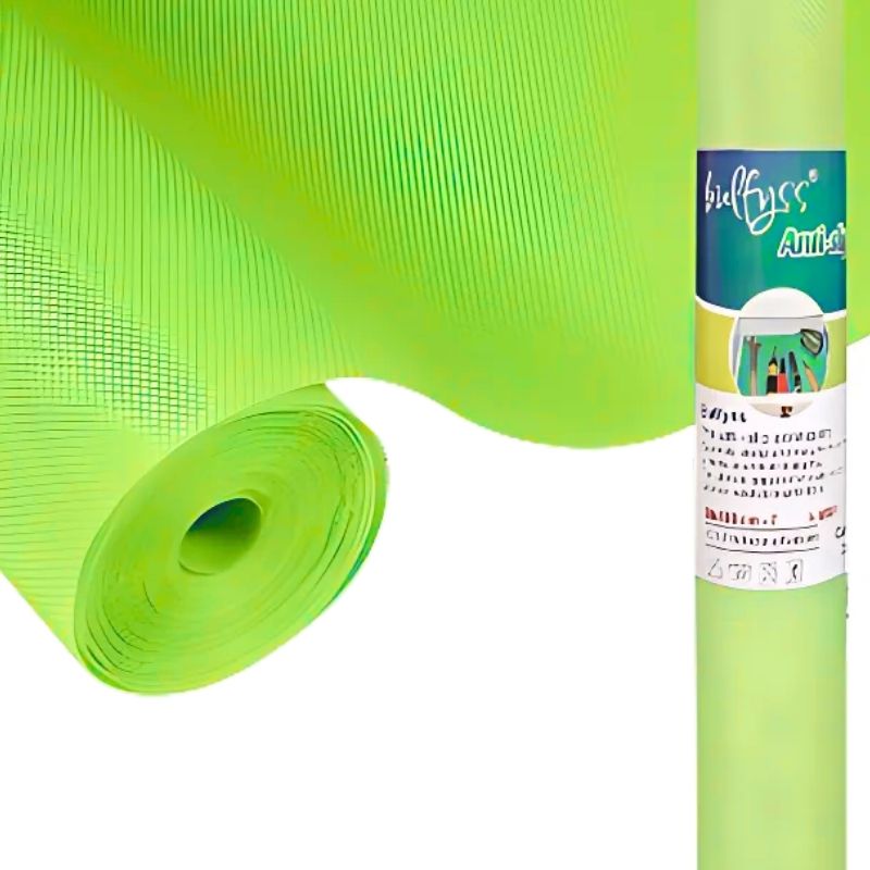 Anti-Slip Fridge & Shelf Mat | Waterproof Washable Liner for Kitchen Drawers Cabinets | Parrot Green - NextGenzVolt