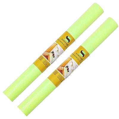 Anti-Slip Fridge & Shelf Mat | Waterproof Washable Liner for Kitchen Drawers Cabinets | Parrot Green - NextGenzVolt