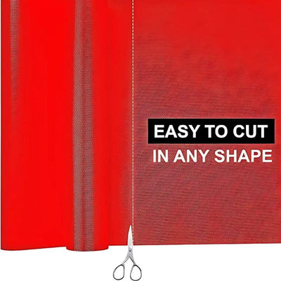 Anti-Slip Fridge & Shelf Mat | Waterproof Washable Liner for Kitchen Drawers Cabinets | Red - NextGenzVolt