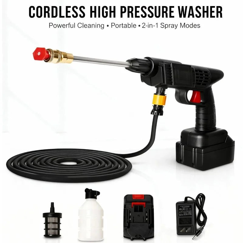 Automatic Cordless Car Wash Spray Gun - NextGenzVolt