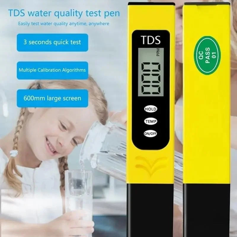 Digital TDS Meter | LCD Water Quality Tester Pen for Drinking Water, RO Systems & Aquariums - NextGenzVolt