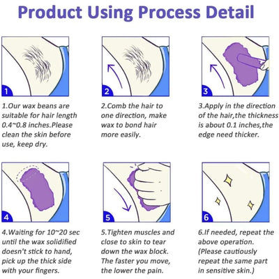 Hard Wax Painless Hair Removal Wax
