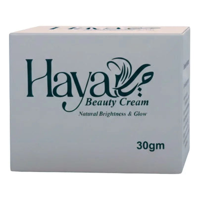 Haya Herbal Beauty Cream 30gm | Brightening & Glow Formula for Radiant Skin