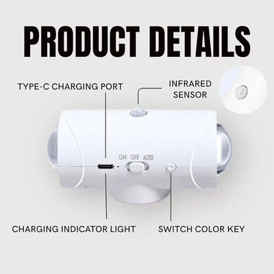 LED Night Light with Motion Sensor
