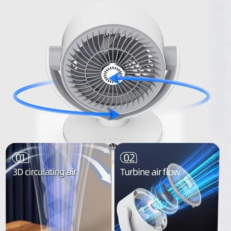 Oscillating Desktop Circulating Fan FT-905