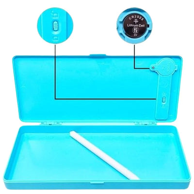 LCD Drawing Pen Case for Kids | Writing Tablet Pencil Box with Screen Lock & One-Key Erase | Random Color - NextGenzVolt