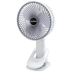 Rechargeable 3-in-1 Clip Fan | Handheld, Desktop & Wall Mounted Portable Fan with 3 Speed Modes